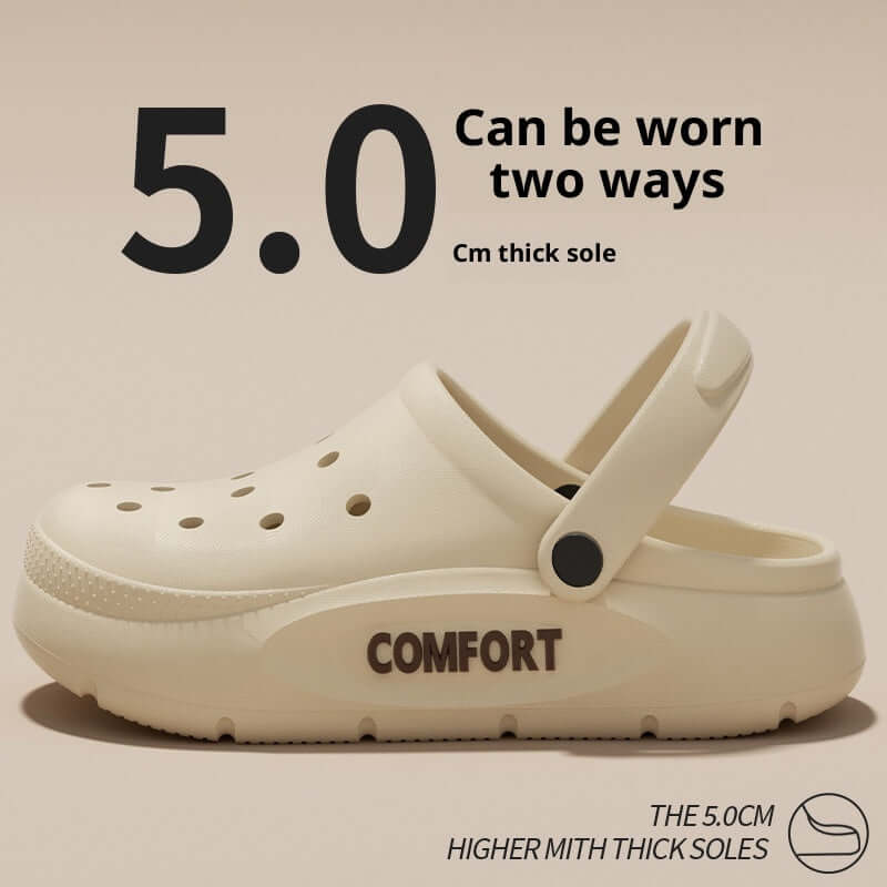 Men's Perforated Shoes For Summer Outdoor Wear With A Cushioned Stepping Sensation