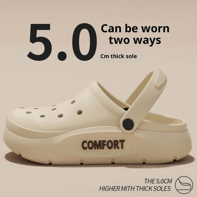 Men's Perforated Shoes For Summer Outdoor Wear With A Cushioned Stepping Sensation