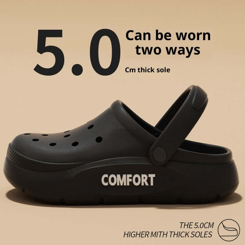 Men's Perforated Shoes For Summer Outdoor Wear With A Cushioned Stepping Sensation