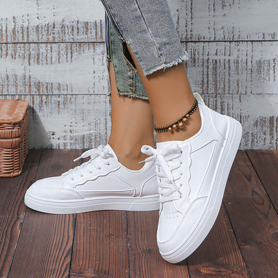 Spring New Ins Trendy Students Versatile Casual Sports White Shoes