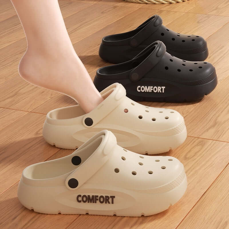 Men's Perforated Shoes For Summer Outdoor Wear With A Cushioned Stepping Sensation