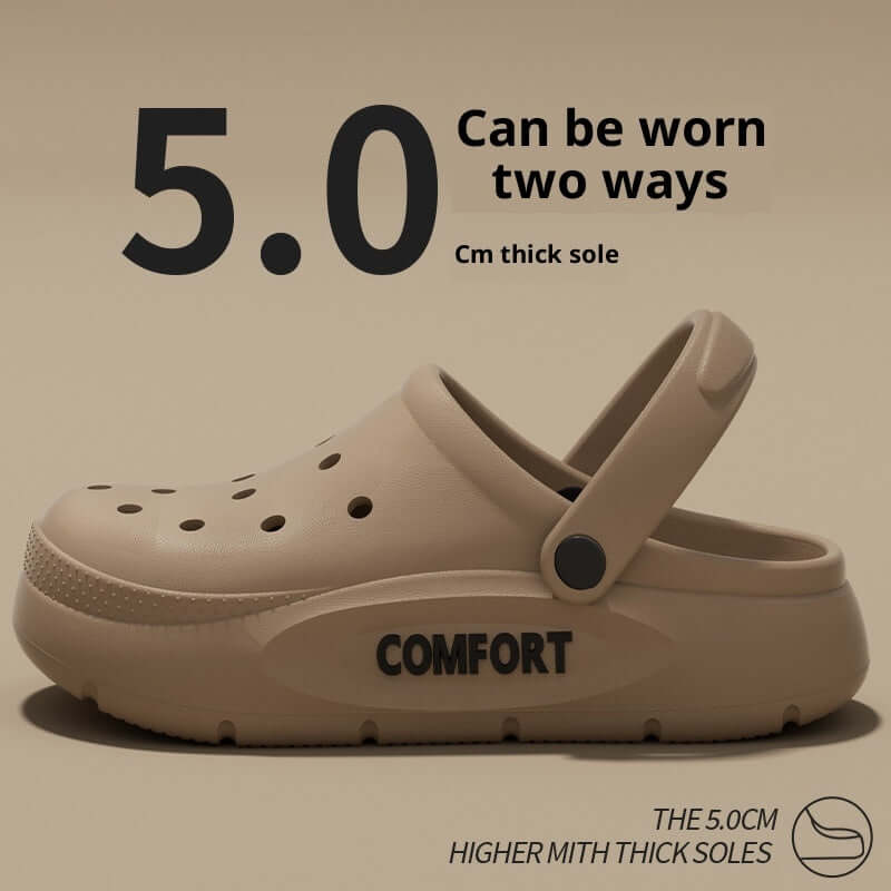 Men's Perforated Shoes For Summer Outdoor Wear With A Cushioned Stepping Sensation