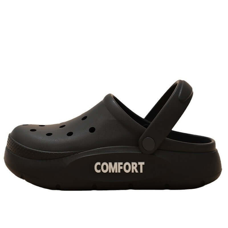 Men's Perforated Shoes For Summer Outdoor Wear With A Cushioned Stepping Sensation